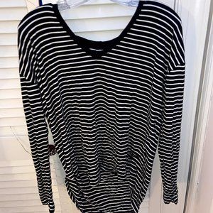 Striped long shirt